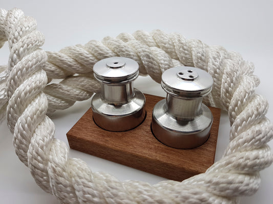 Salt and Pepper Shaker in stainless steel