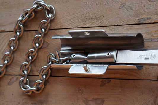 Burglar-Lock for Anchor and Chain Connector