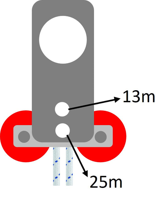 Guide Roller Assy for Endless Line (Mastlift 13m/25m)