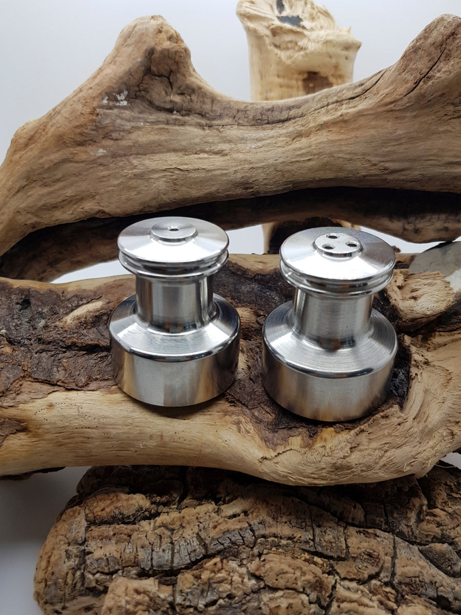 Salt and Pepper Shaker in stainless steel