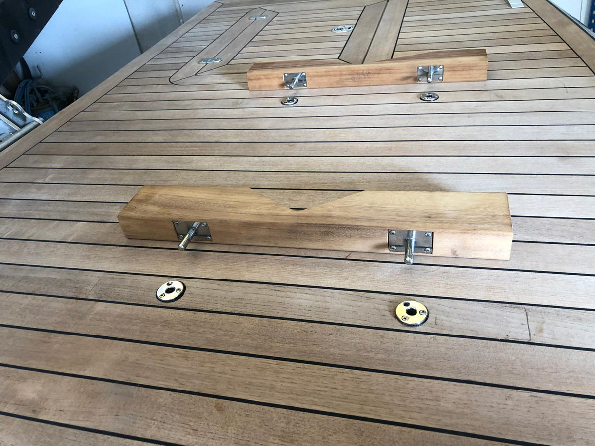 Removable Dinghy Deck Sockets
