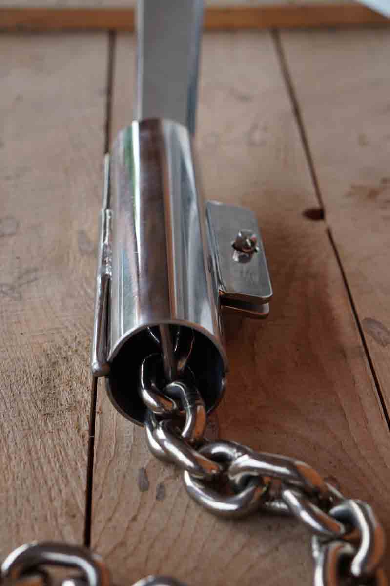 Burglar-Lock for Anchor and Chain Connector