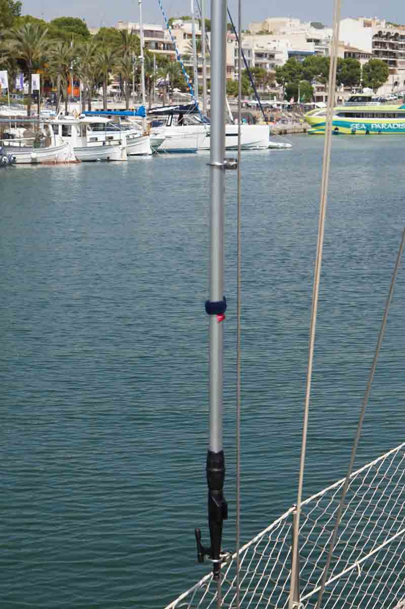 Shroud Clips for Boat Hook