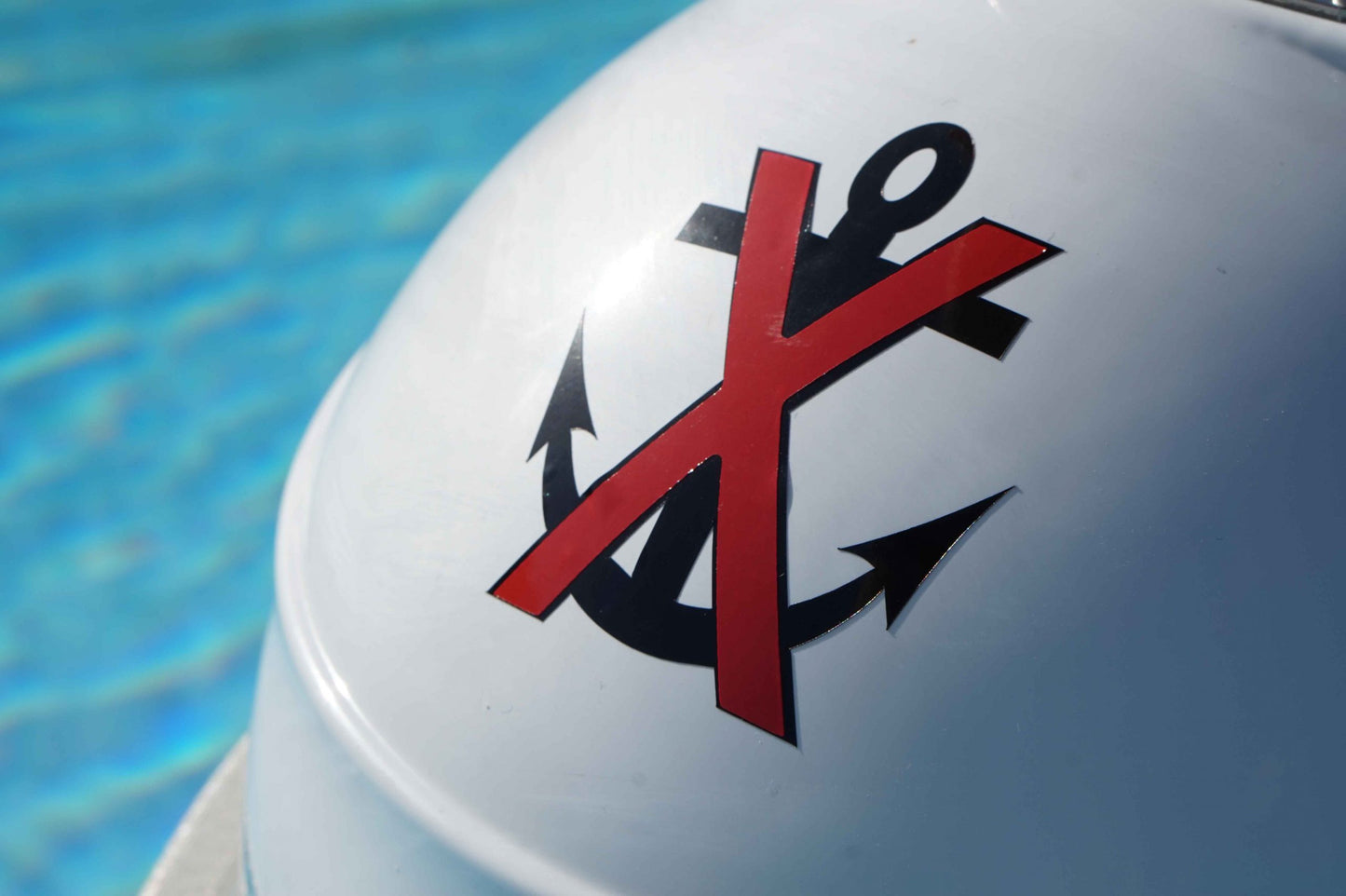 Decal "No Anchoring"