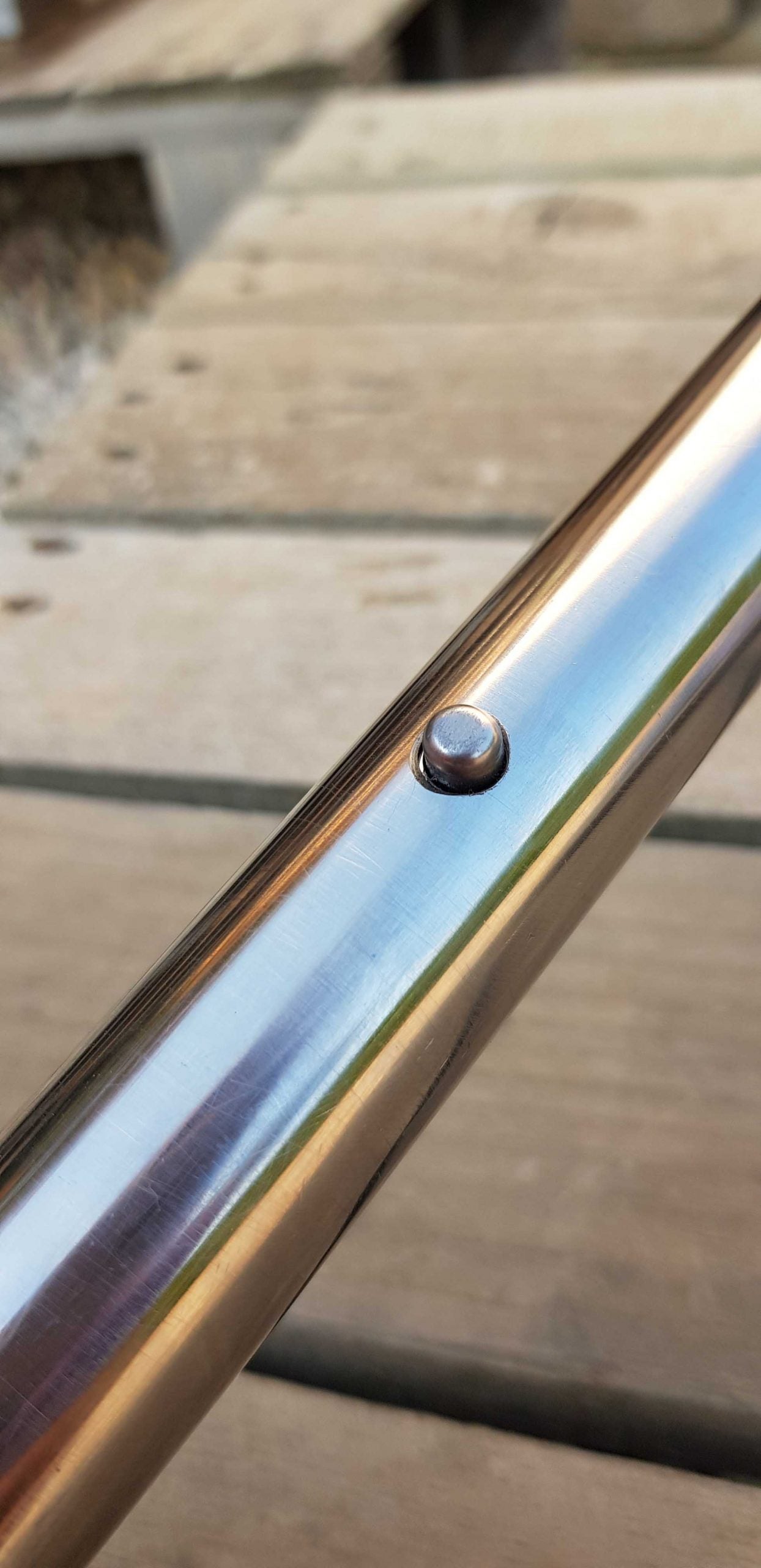 Sun Awning Kit for Stanchion with Telescopic Tube
