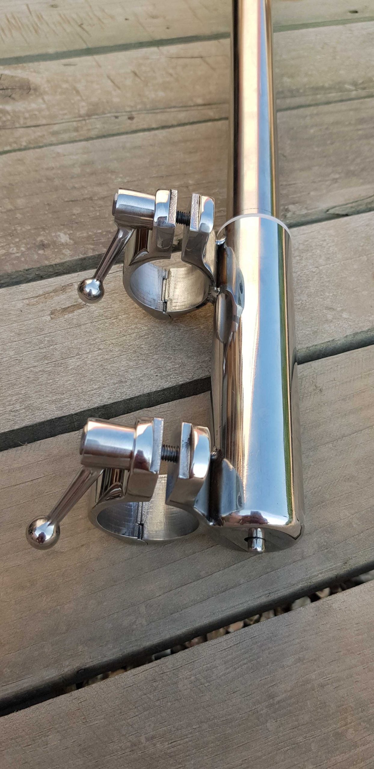 Sun Awning Kit for Stanchion with Telescopic Tube